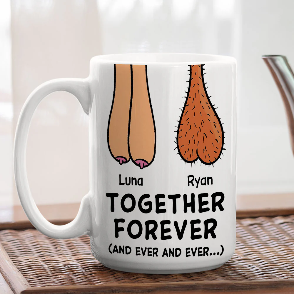 Together Forever - Personalized Custom Coffee Mug - Image 5