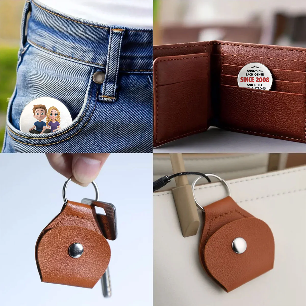 Together Forever - Personalized Custom Pocket Hug - Image 4