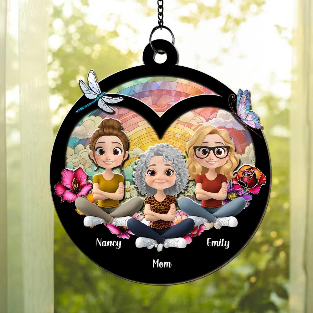 Together Forever - Personalized Custom Suncatcher - Image 2