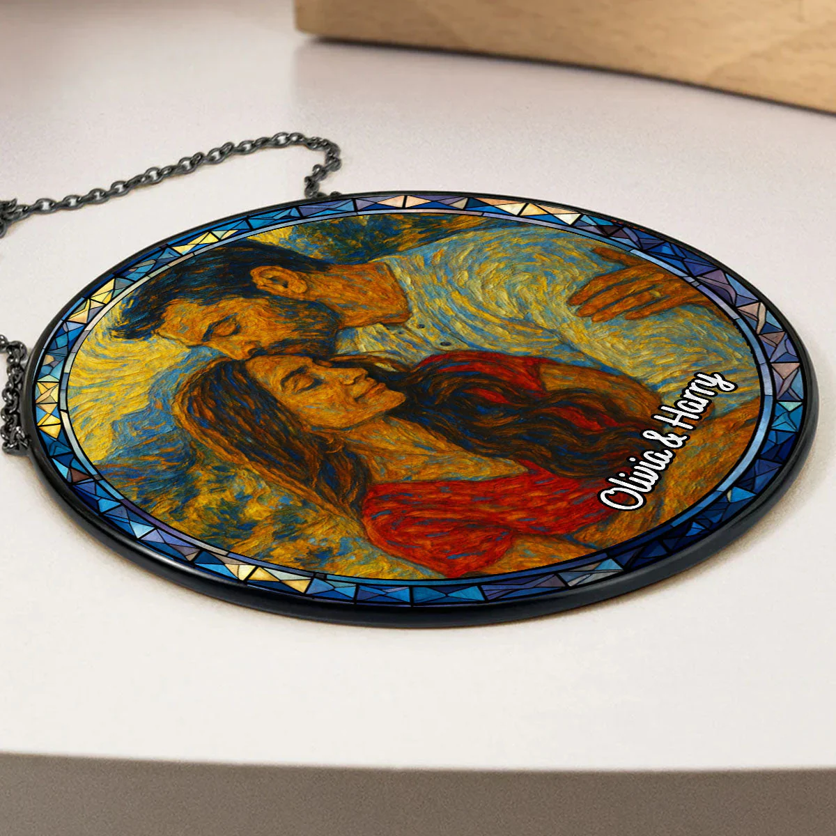 Together Forever - Personalized Custom Window Hanging Suncatcher - Image 4