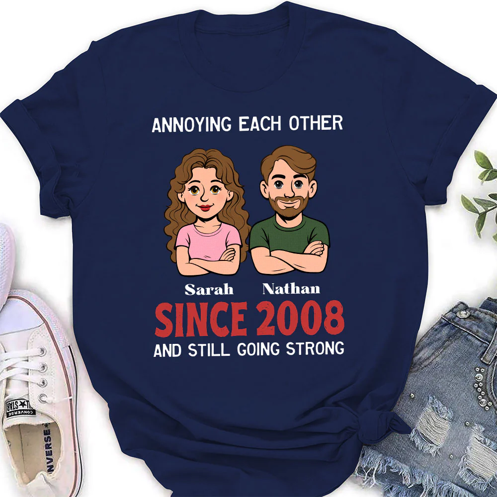 Together Forever Retro - Personalized Custom Shirt - Image 3