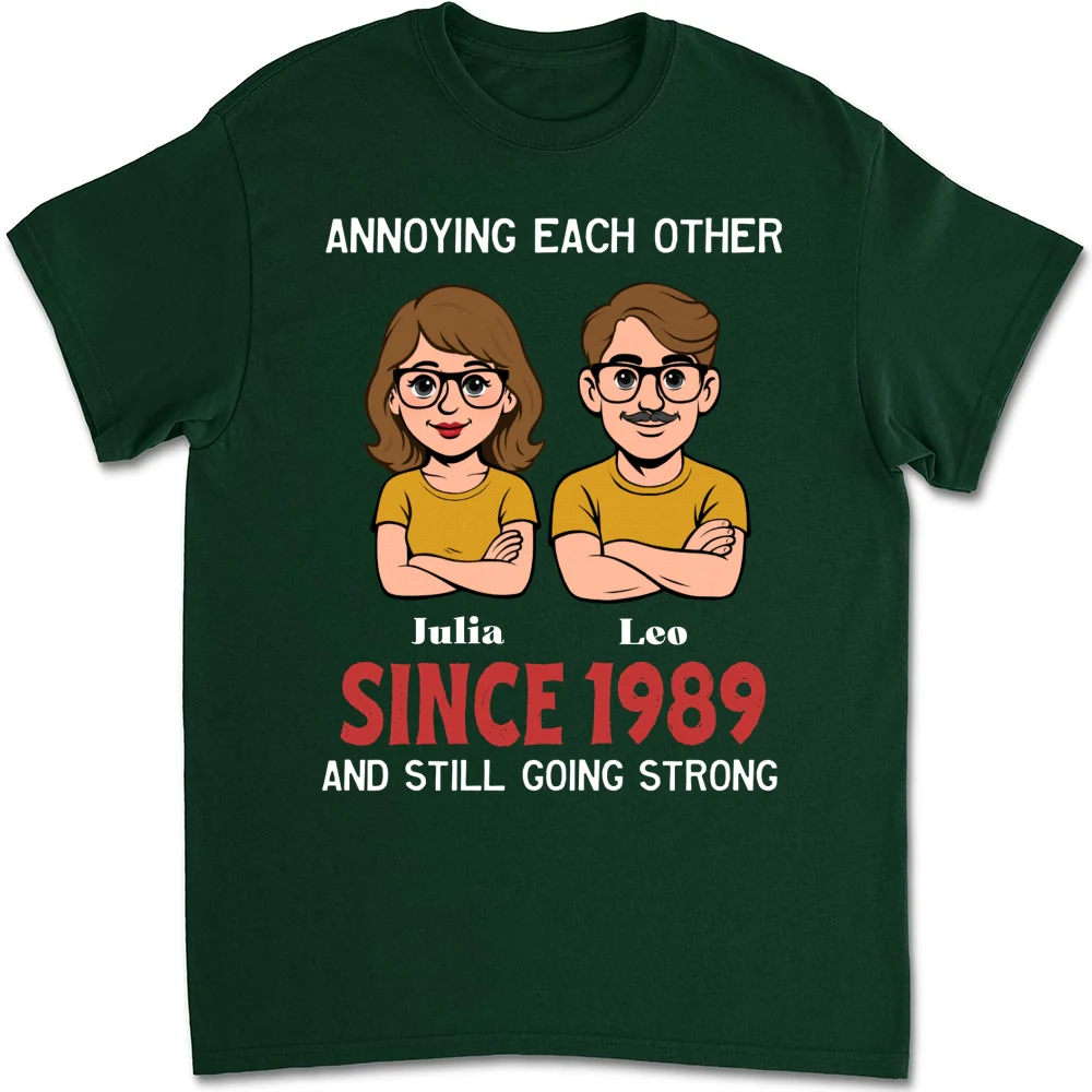 Together Forever Retro - Personalized Custom Shirt - Image 8