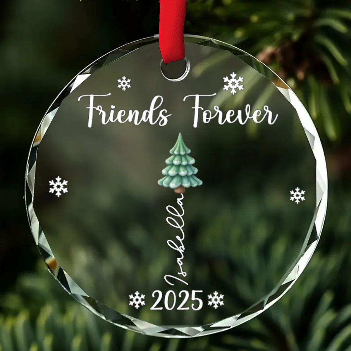 Together Is Always Better - Personalized Custom Glass Ornament - Image 7