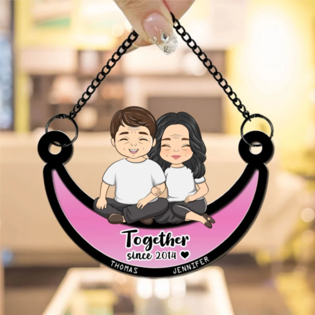 Together Since - Personalized Custom Suncatcher - Image 6