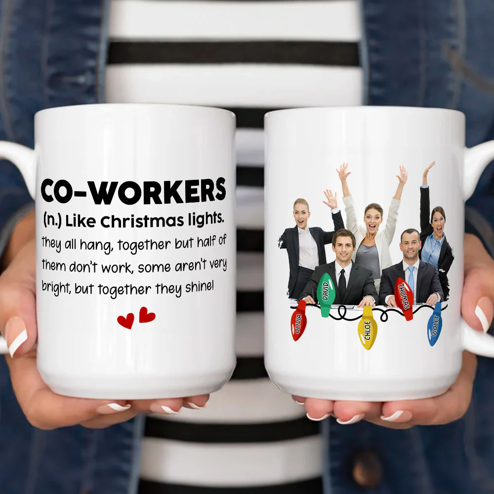 Together They Shine - Personalized Custom Coffee Mug - Image 5