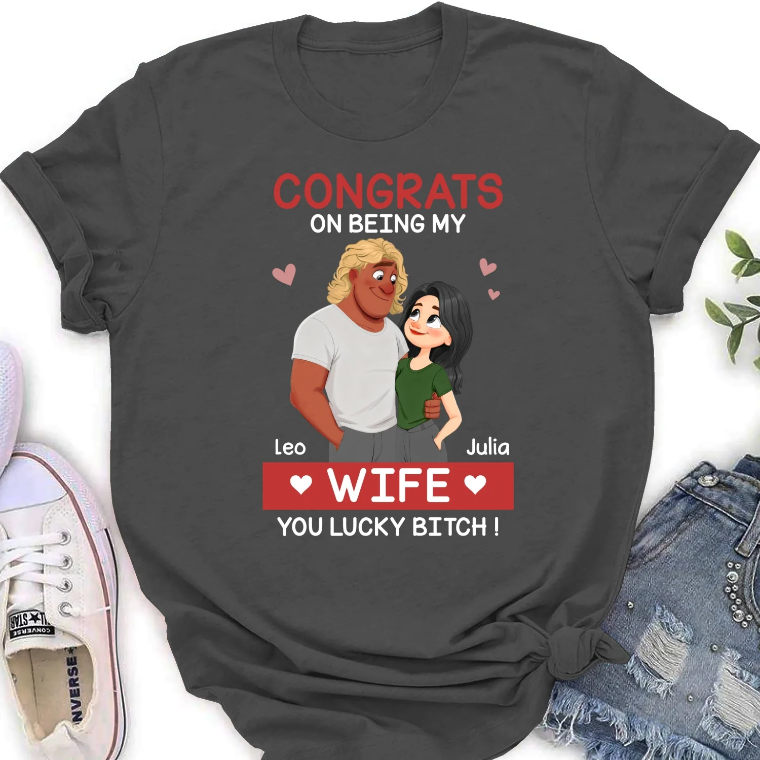 Together Through Forever - Personalized Custom Shirt - Image 17