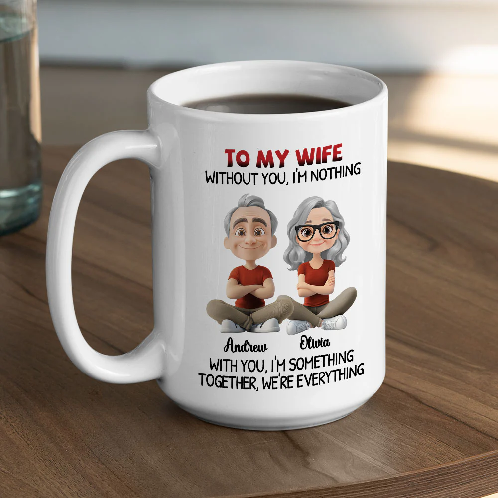 Together We Are Everything - Personalized Custom Coffee Mug - Image 4