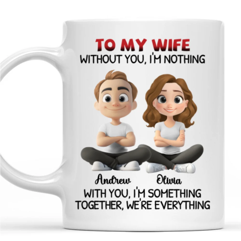 Together We Are Everything - Personalized Custom Coffee Mug - Image 7