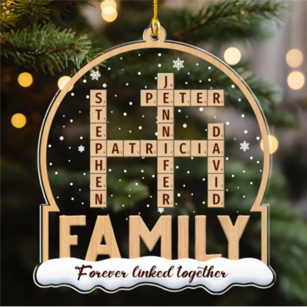 Together We Are Home - Personalized Custom Acrylic Ornament - Image 7