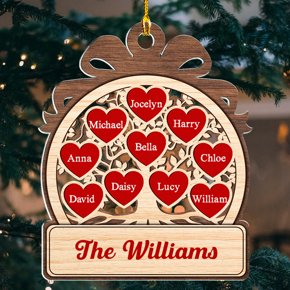 Together We Make Custom Quote - Personalized Custom Acrylic Ornament - Image 2