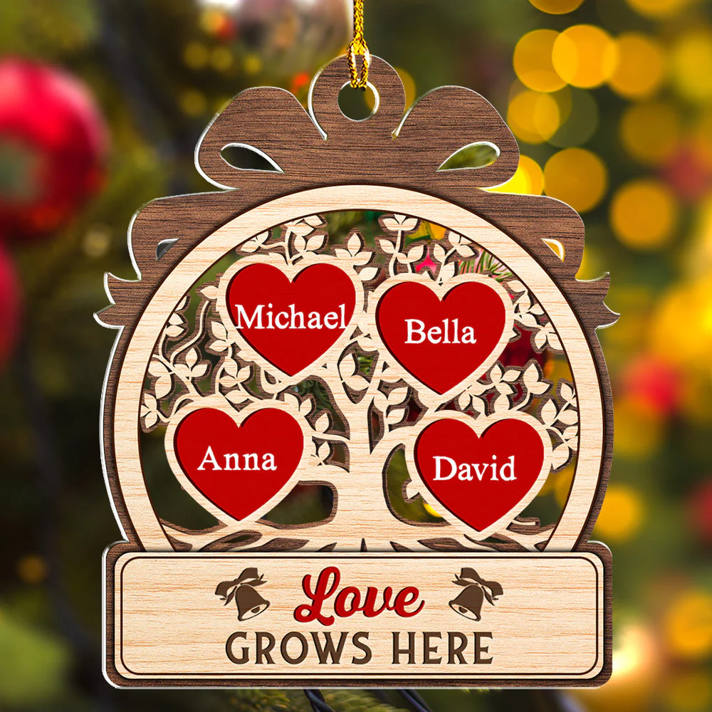 Together We Make Custom Quote - Personalized Custom Acrylic Ornament - Image 4