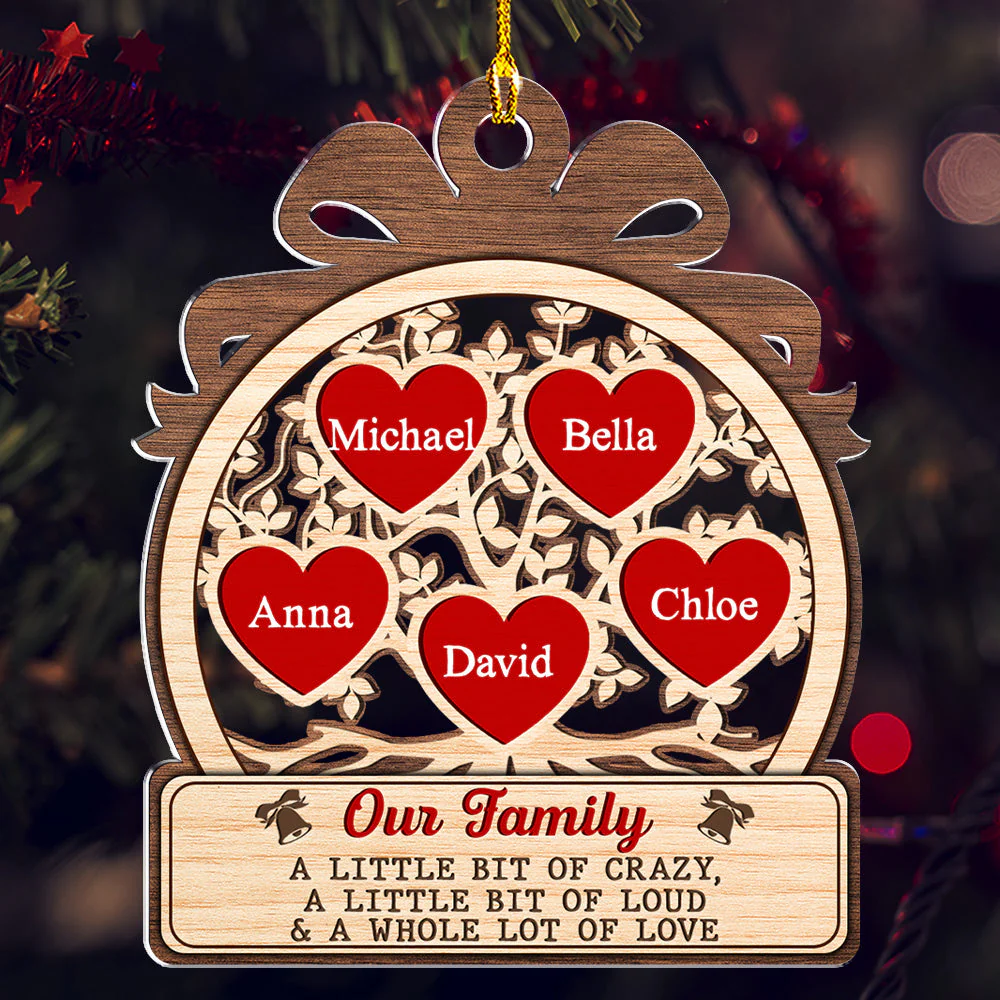 Together We Make Custom Quote - Personalized Custom Acrylic Ornament - Image 5