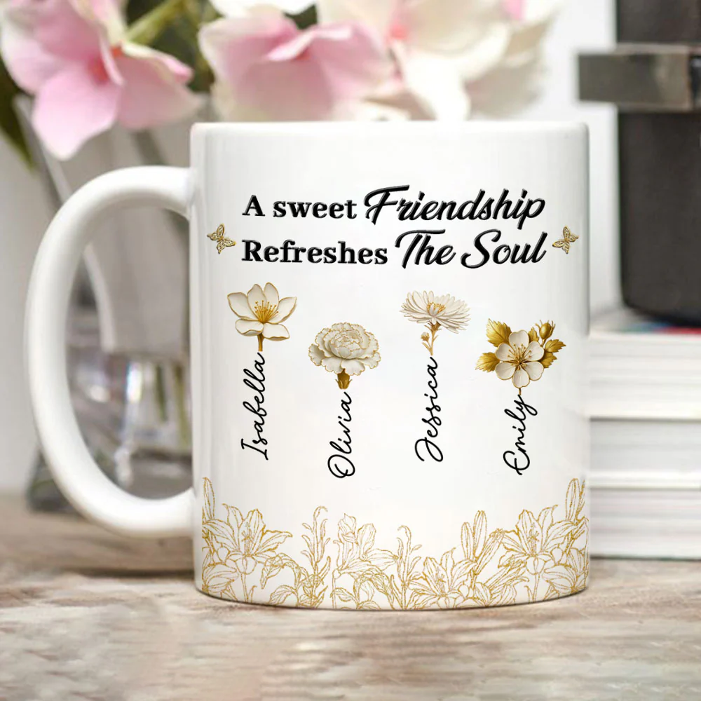 Together We Shine - Personalized Custom Coffee Mug - Image 3