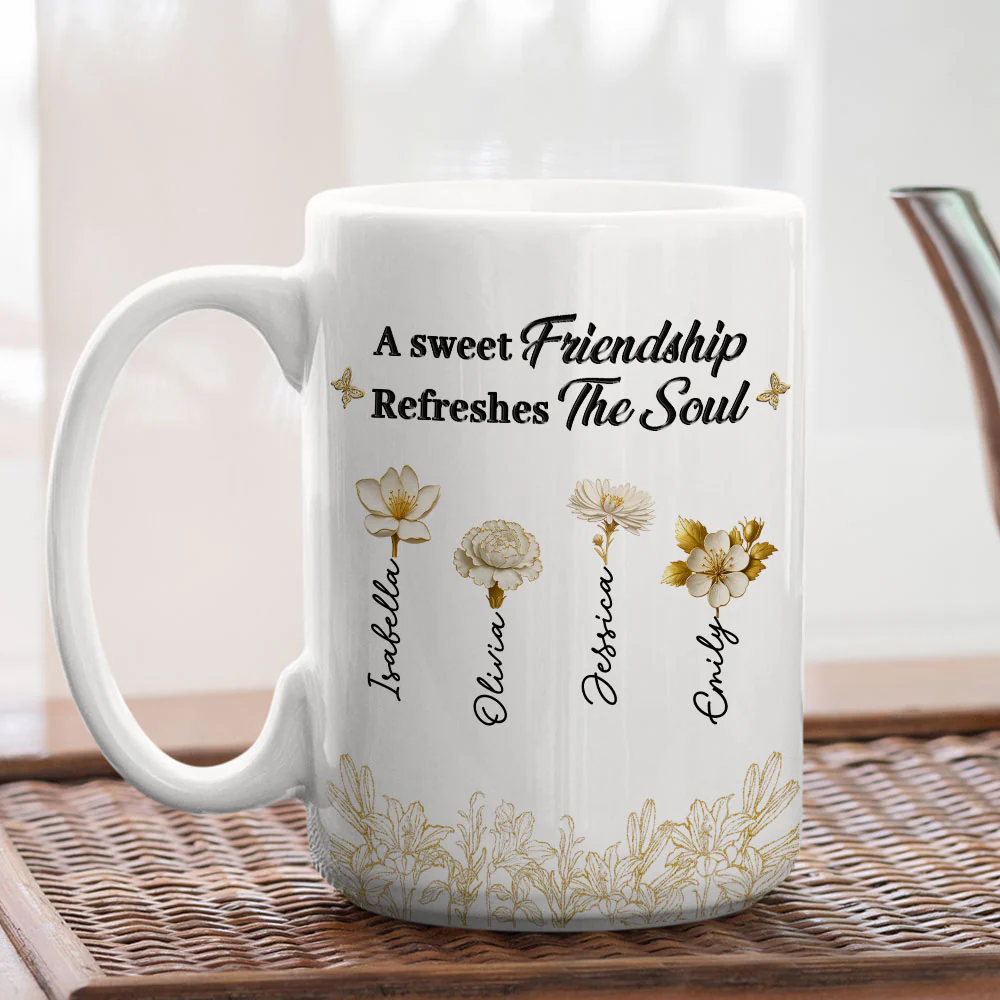 Together We Shine - Personalized Custom Coffee Mug - Image 4