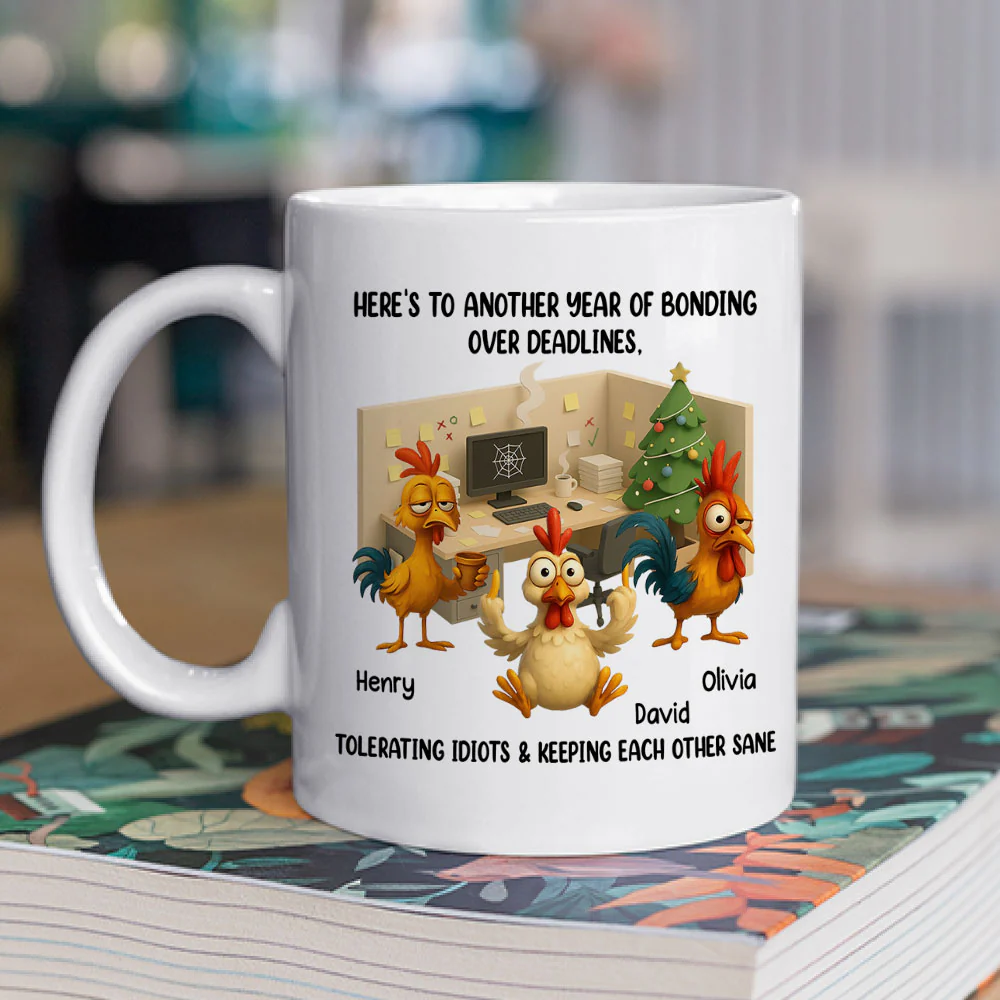 Tolerating Together - Personalized Custom Coffee Mug - Image 2