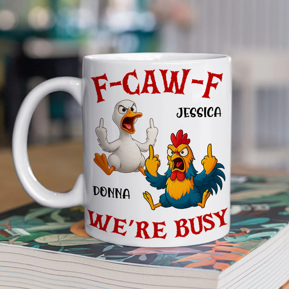 Too Busy For Your Nonsense - Personalized Custom Coffee Mug - Image 3