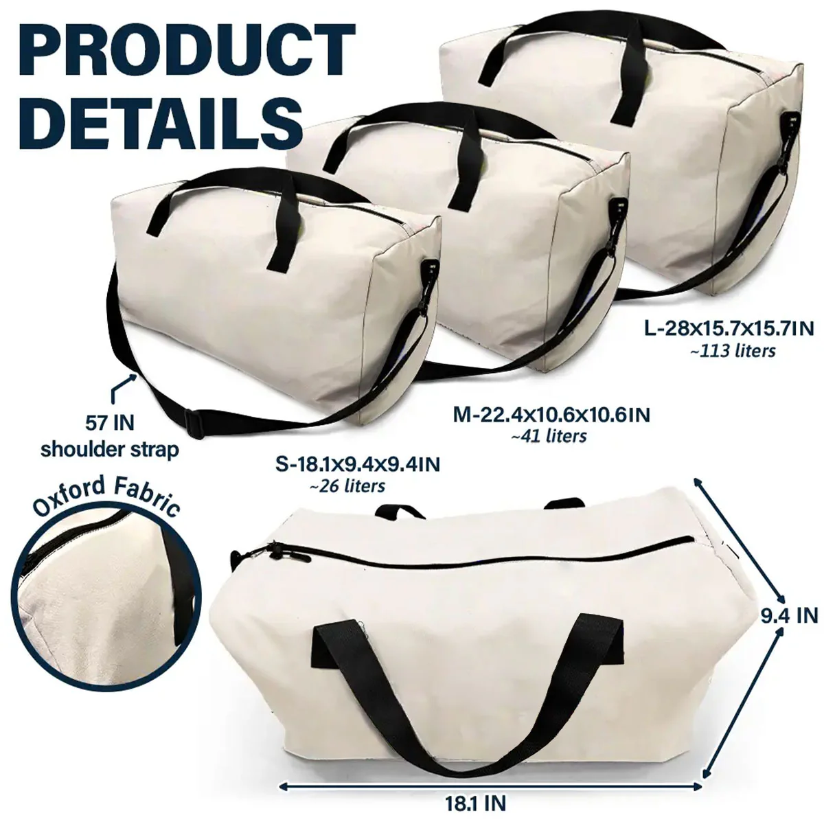 Travel Is My Therapy - Personalized Custom Duffle Bag - Image 7