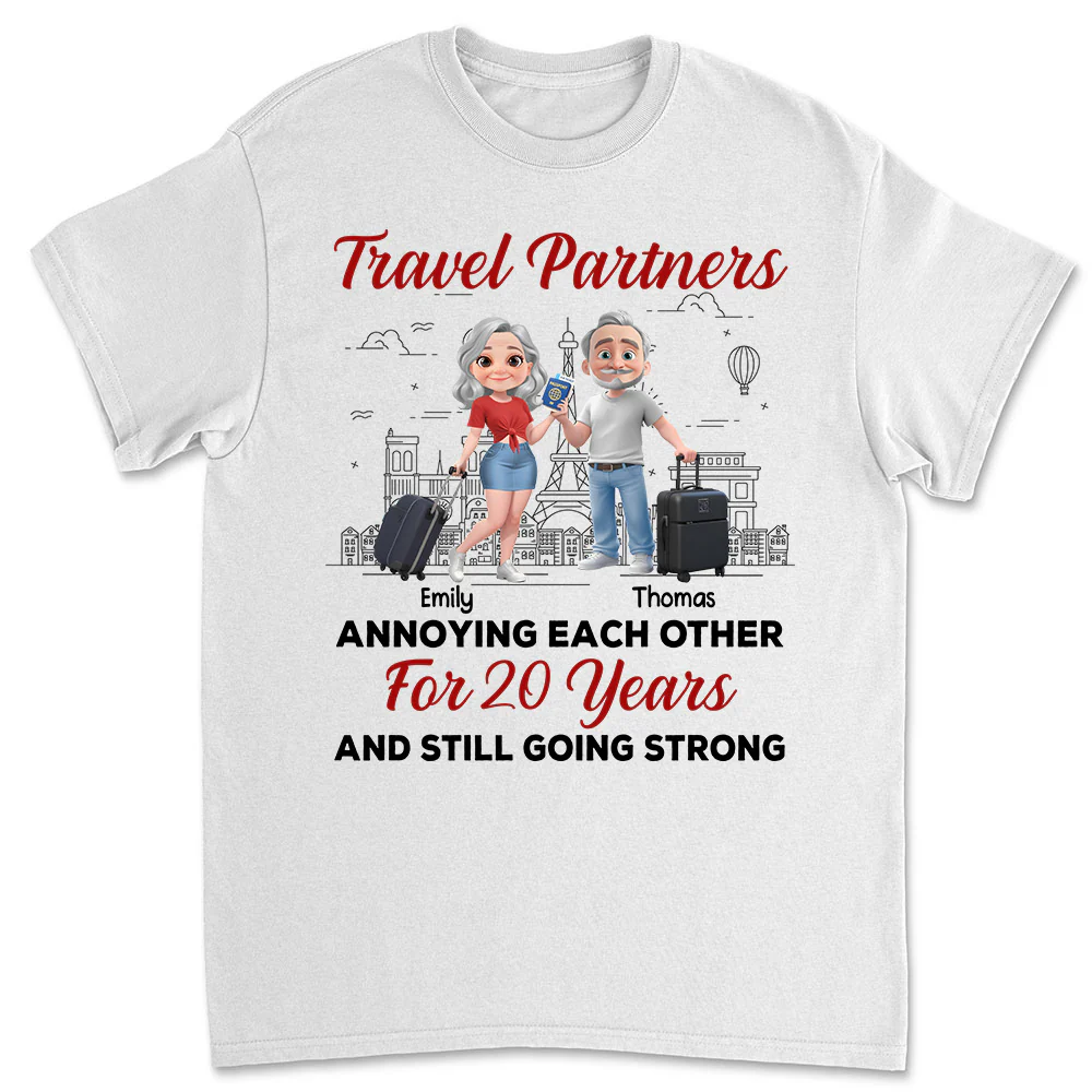 Travel Partners - Personalized Custom Shirt