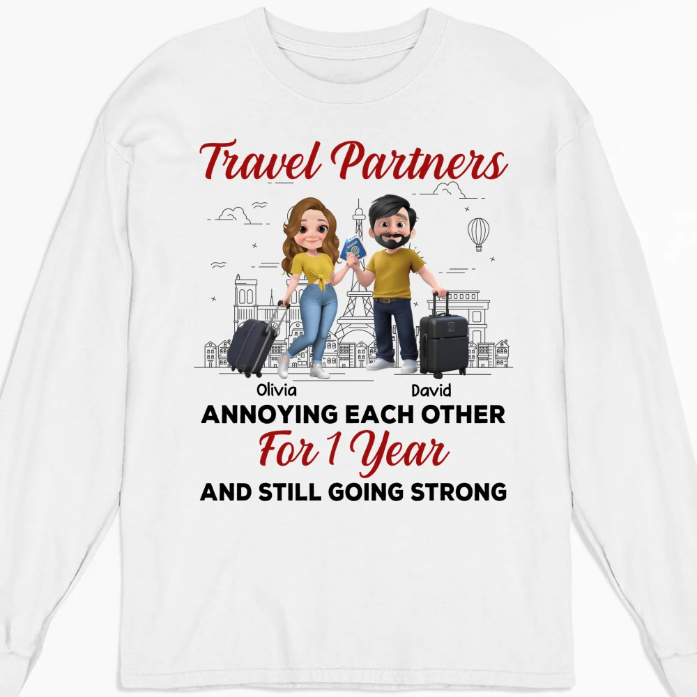 Travel Partners - Personalized Custom Shirt - Image 10
