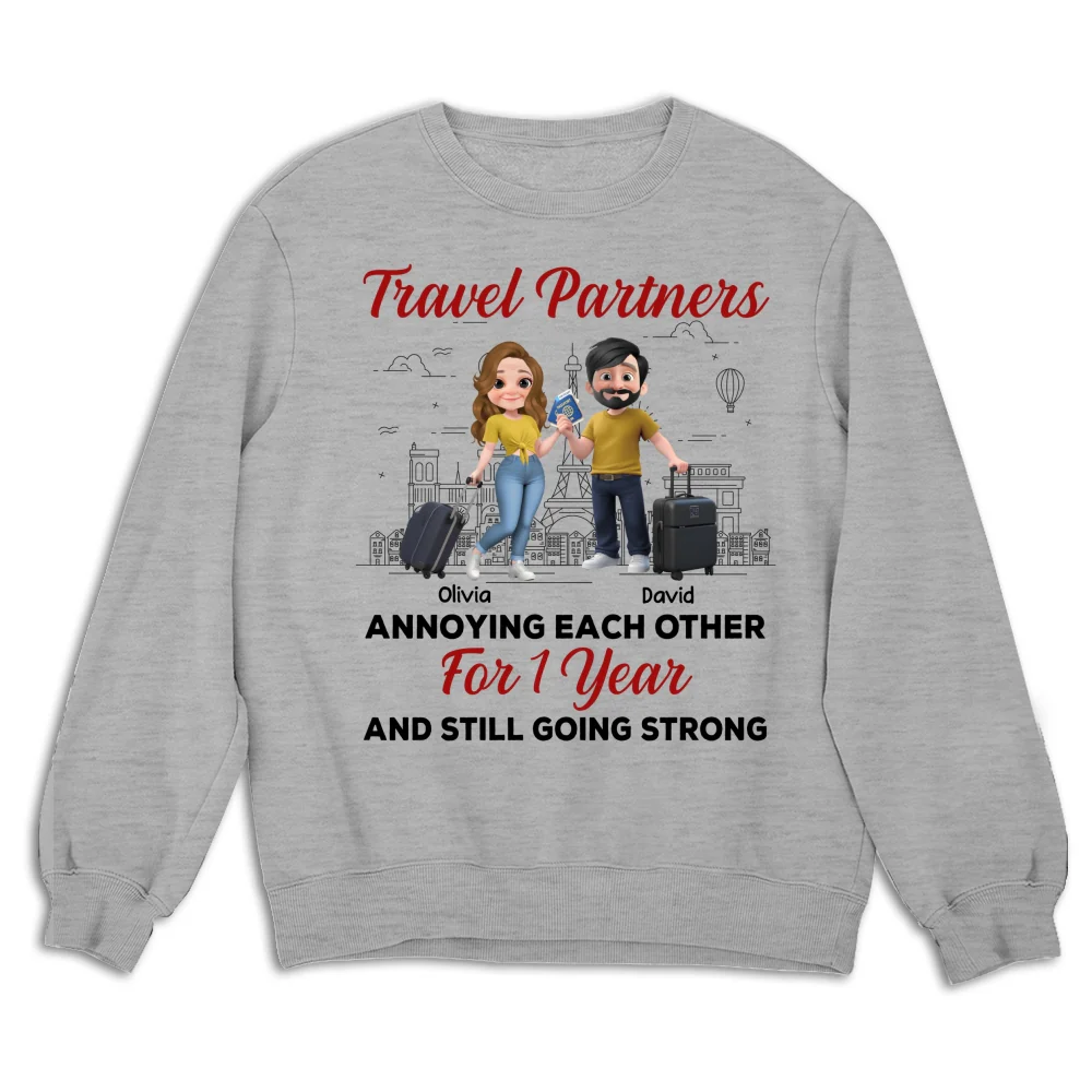 Travel Partners - Personalized Custom Shirt - Image 14