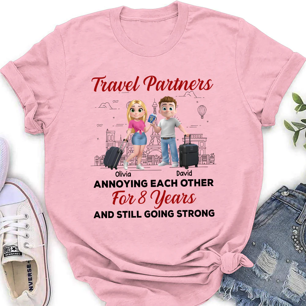 Travel Partners - Personalized Custom Shirt - Image 3