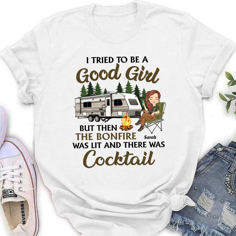 Tried To Be - Personalized Custom Women's T-shirt - Image 2
