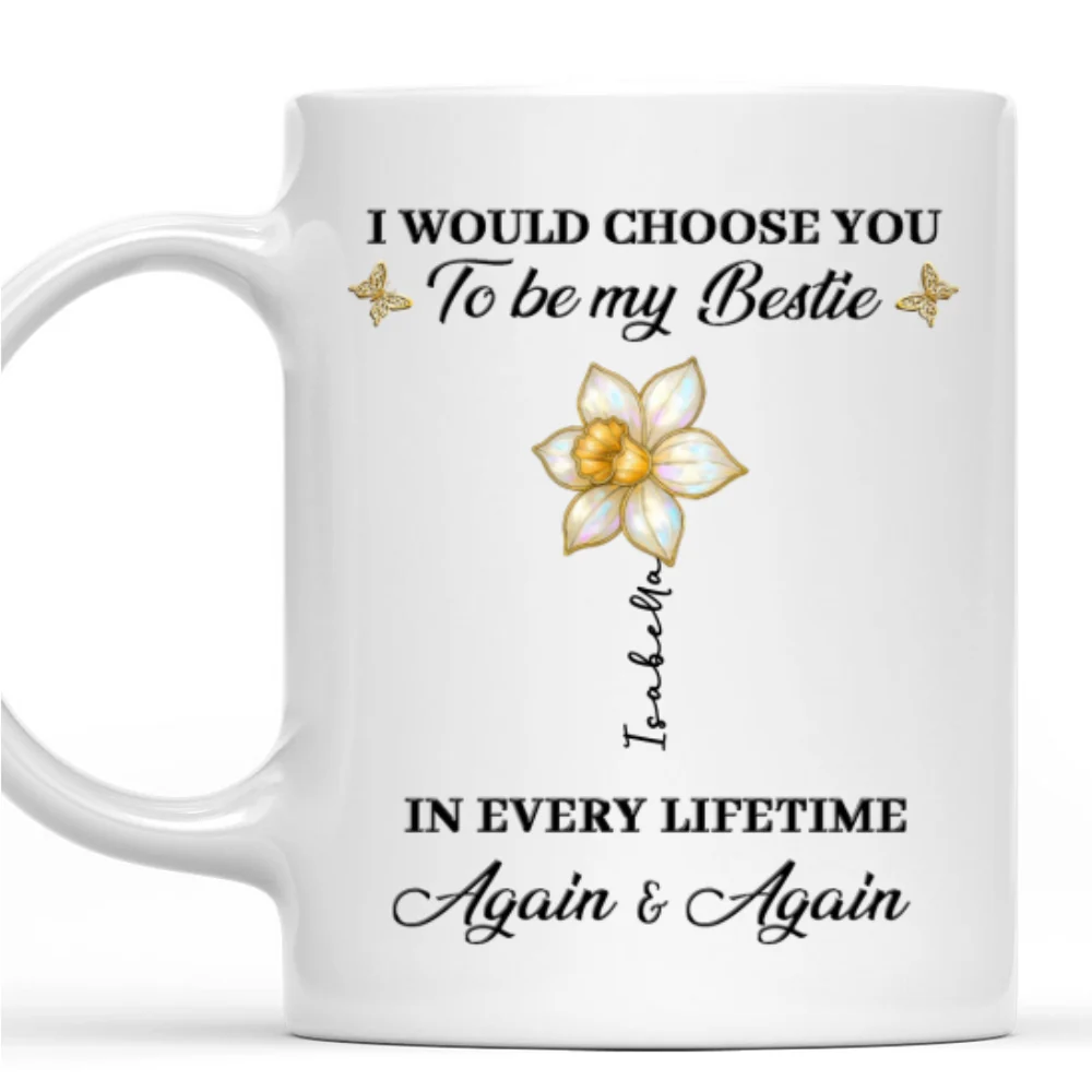 True Friends Always - Personalized Custom Coffee Mug - Image 7