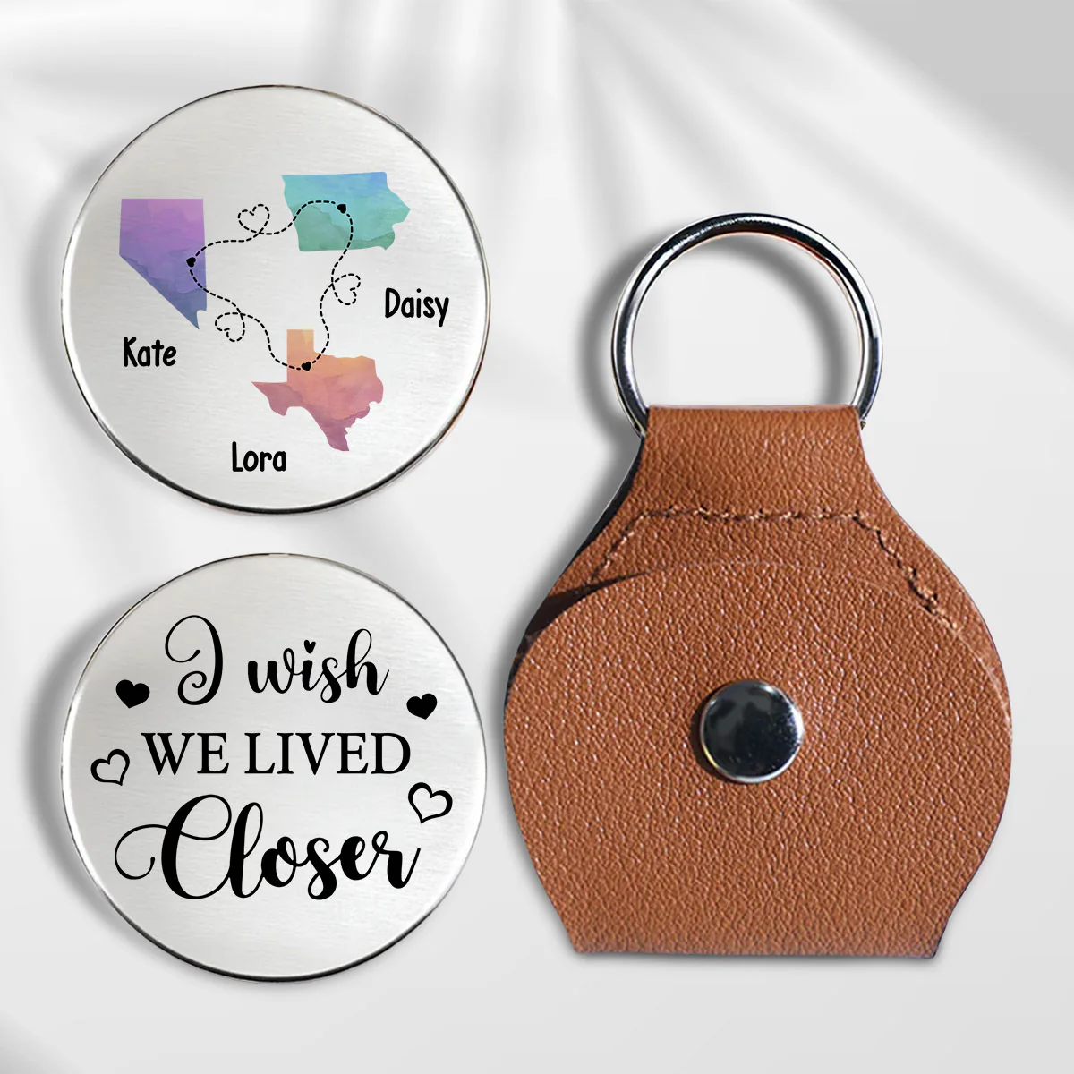 True Friendship Is A Precious Gift - Personalized Custom Pocket Hug - Image 6