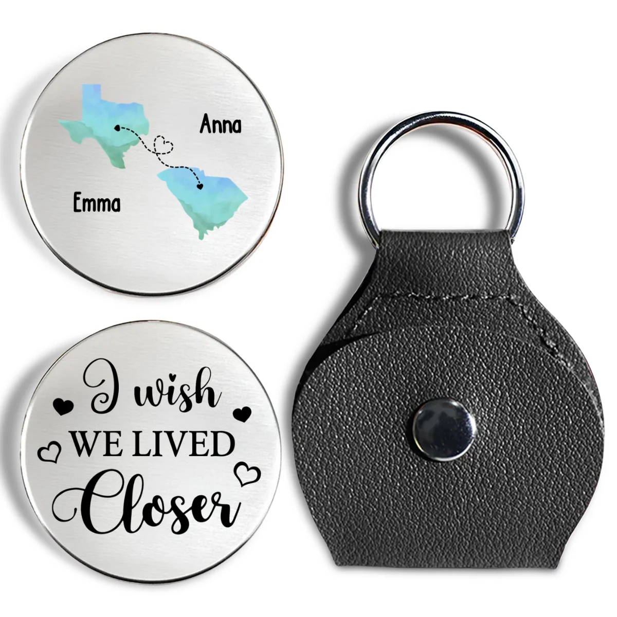 True Friendship Is A Precious Gift - Personalized Custom Pocket Hug - Image 8