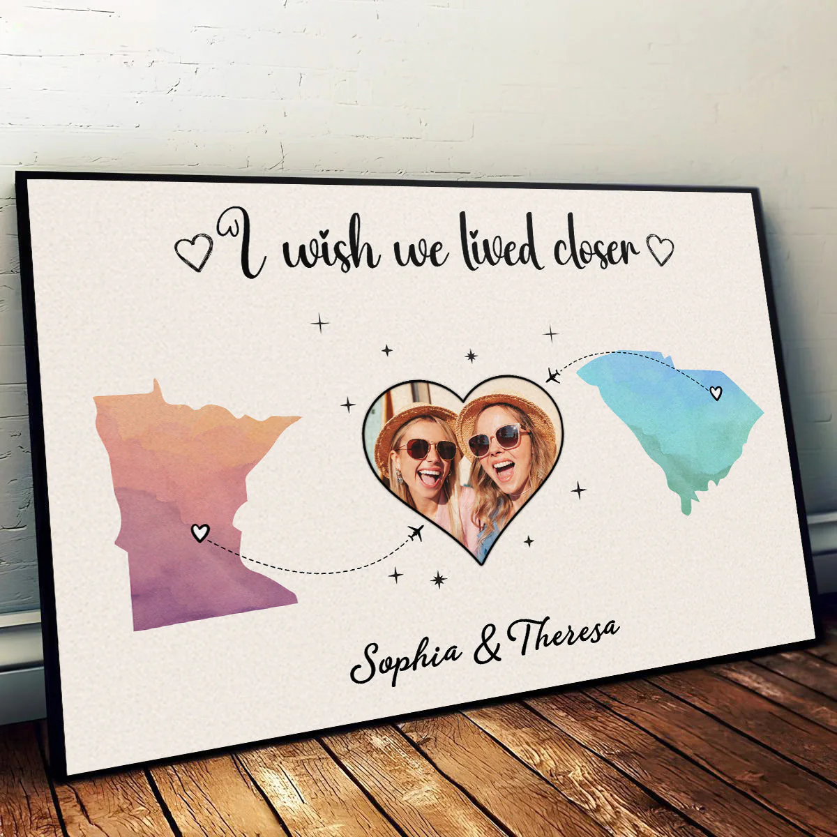 True Friendship Is A Precious Gift - Personalized Custom Poster - Image 7