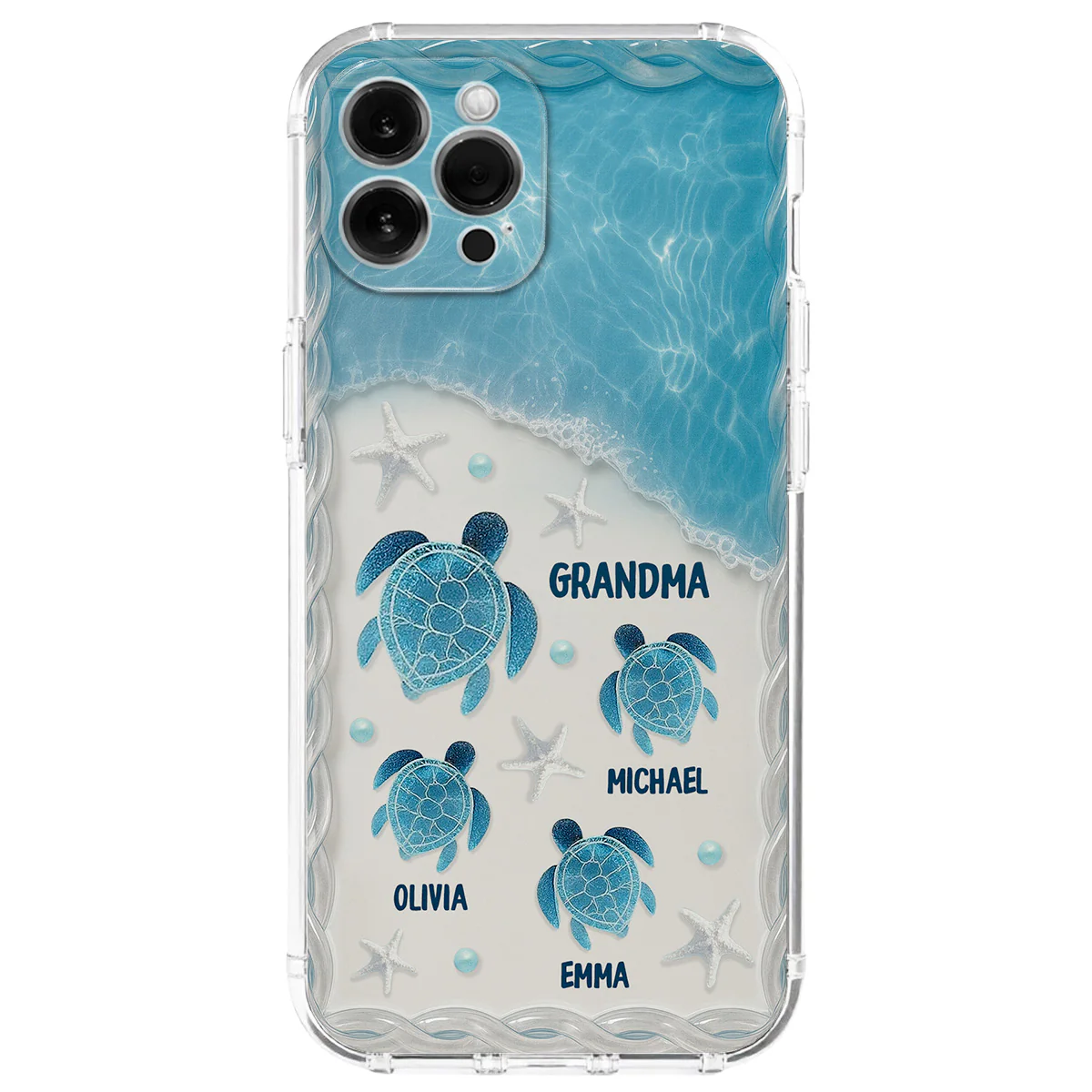 Turtle Grandma - Personalized Custom Phone Case