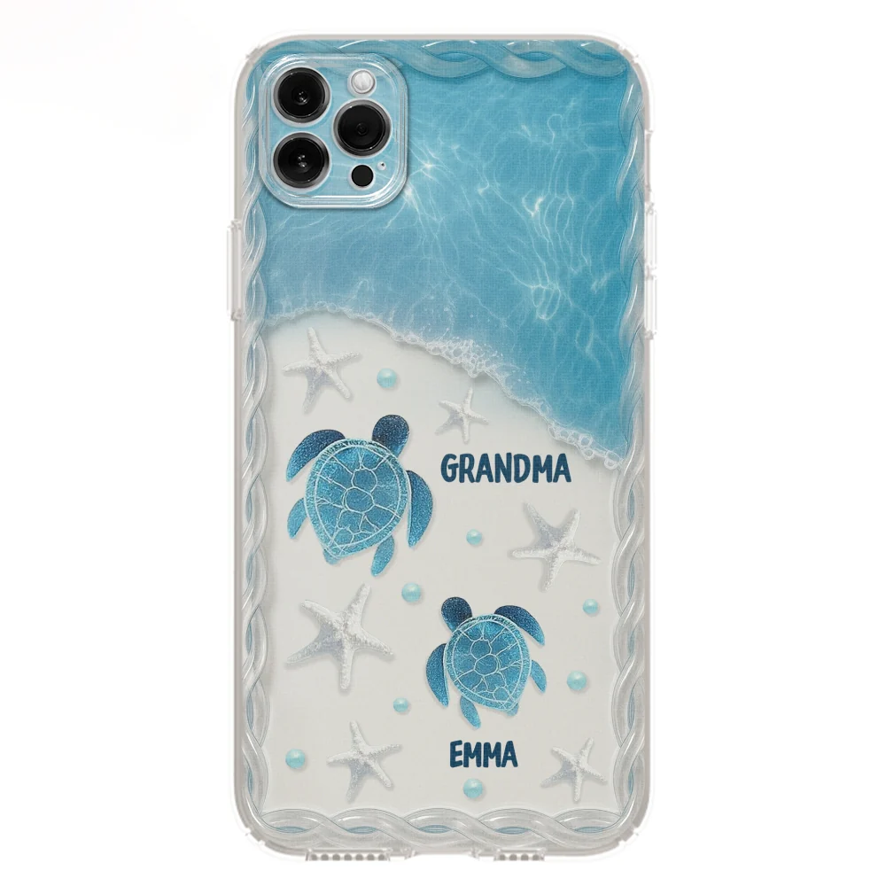 Turtle Grandma - Personalized Custom Phone Case - Image 12