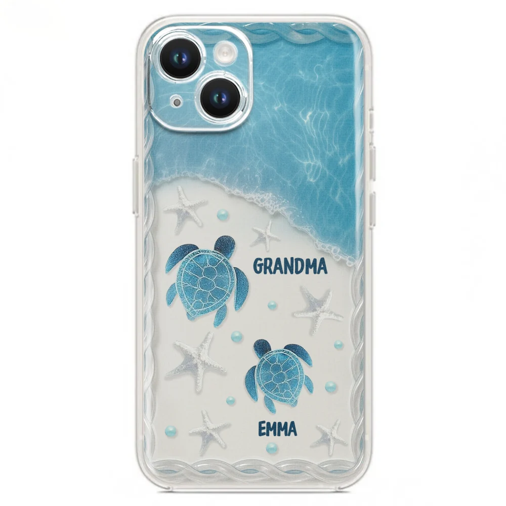 Turtle Grandma - Personalized Custom Phone Case - Image 17