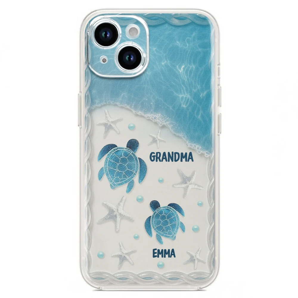 Turtle Grandma - Personalized Custom Phone Case - Image 18