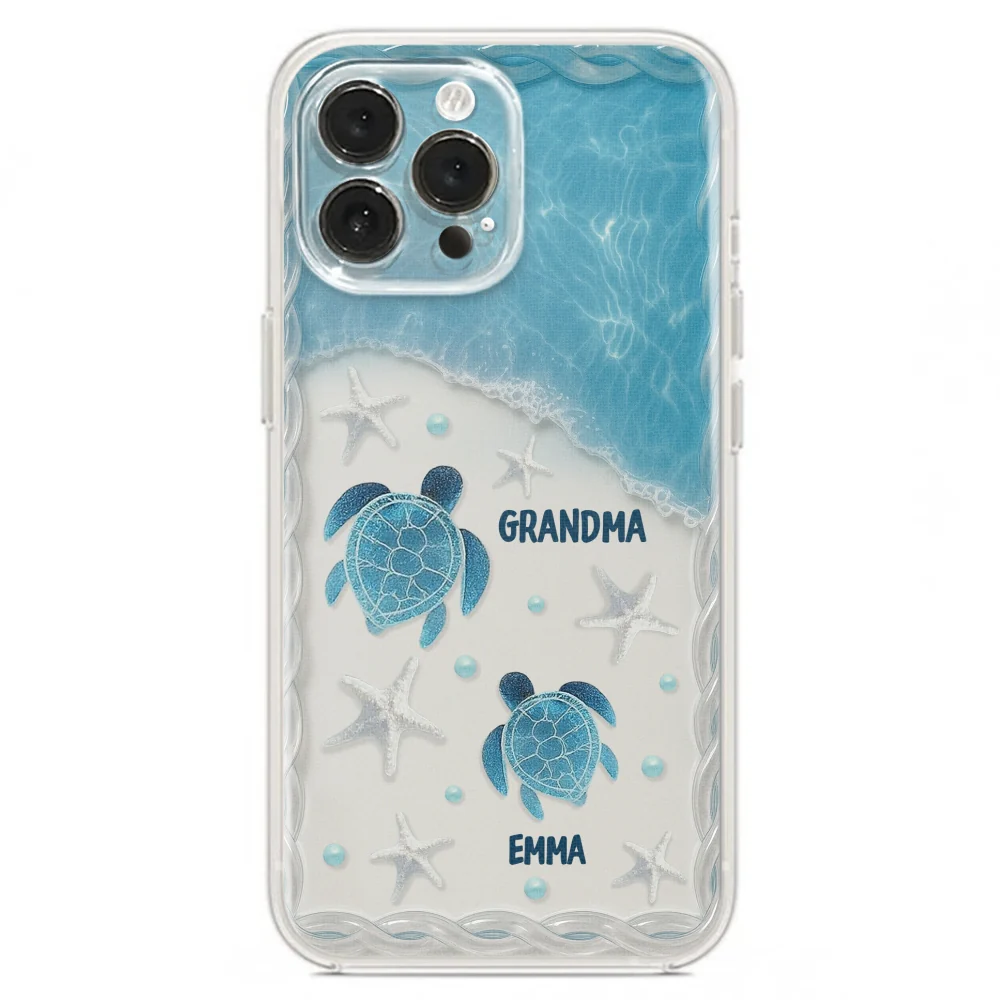 Turtle Grandma - Personalized Custom Phone Case - Image 20