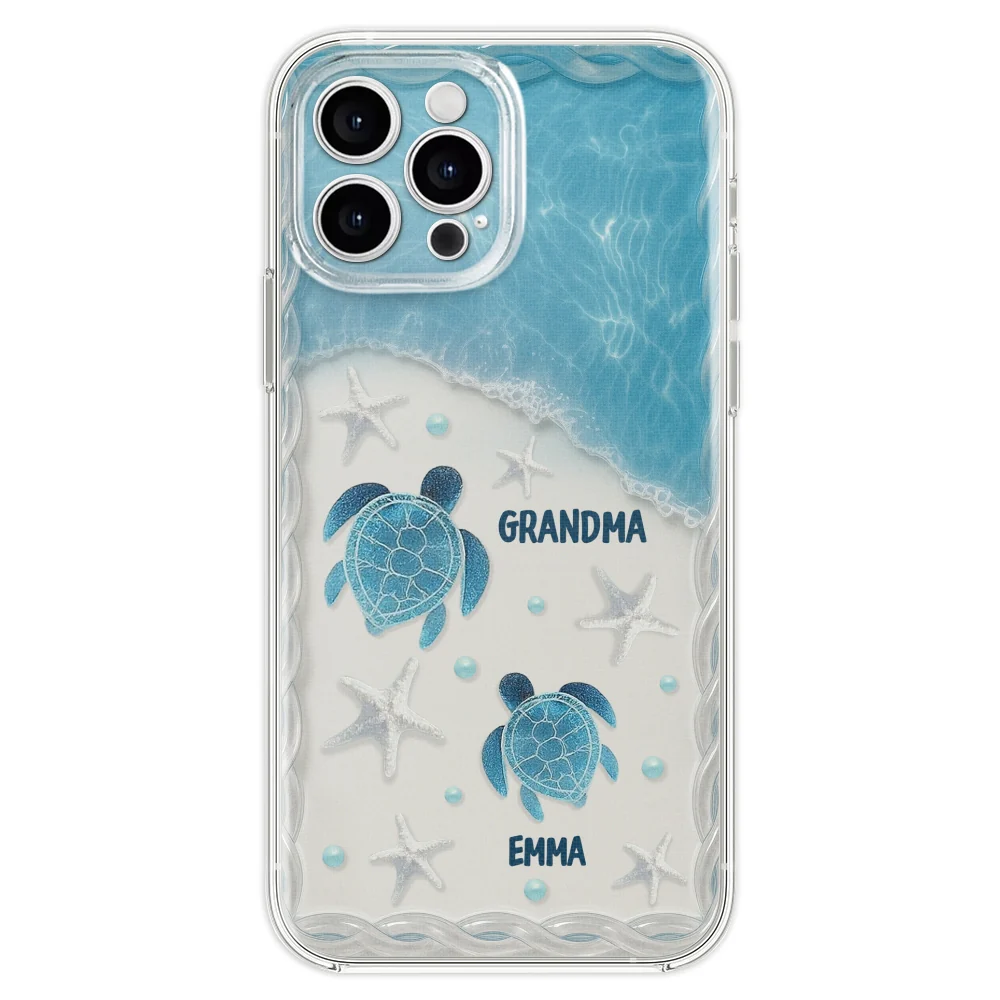 Turtle Grandma - Personalized Custom Phone Case - Image 22