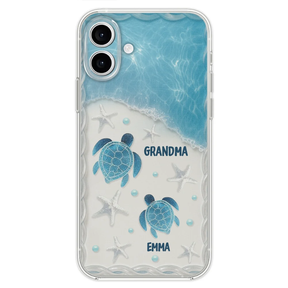 Turtle Grandma - Personalized Custom Phone Case - Image 26
