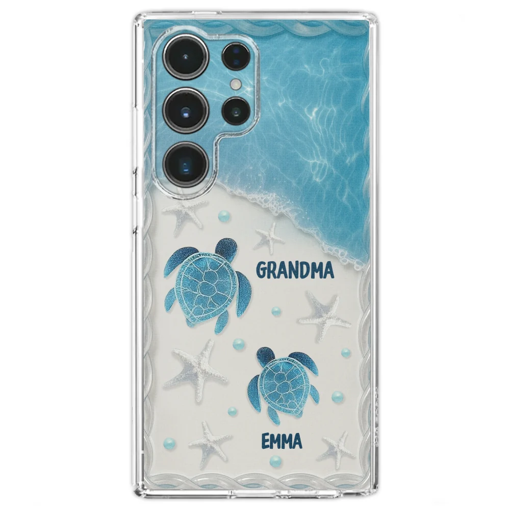 Turtle Grandma - Personalized Custom Phone Case - Image 29