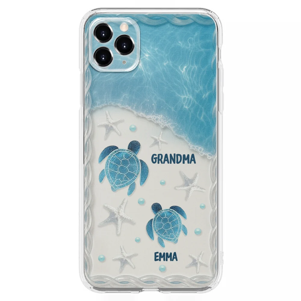 Turtle Grandma - Personalized Custom Phone Case - Image 9