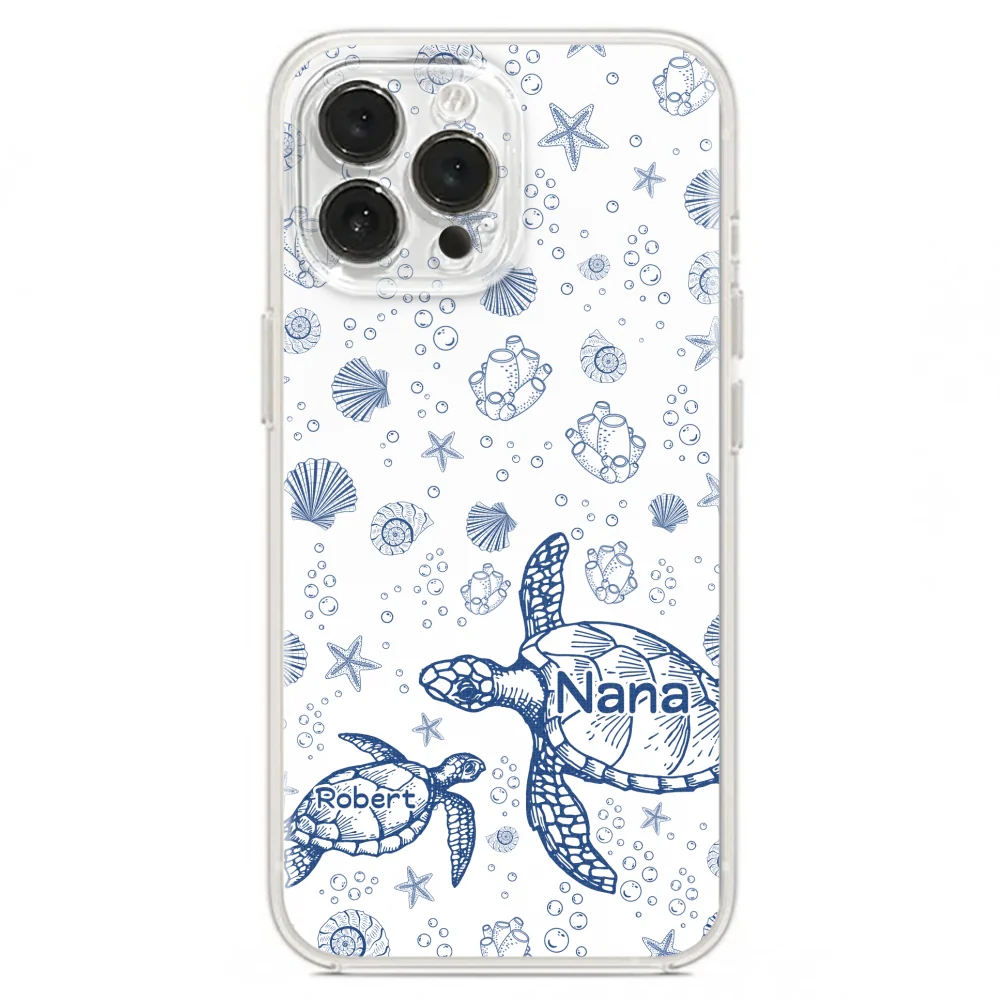 Turtle Grandma - Personalized Custom Phone Case - Image 19