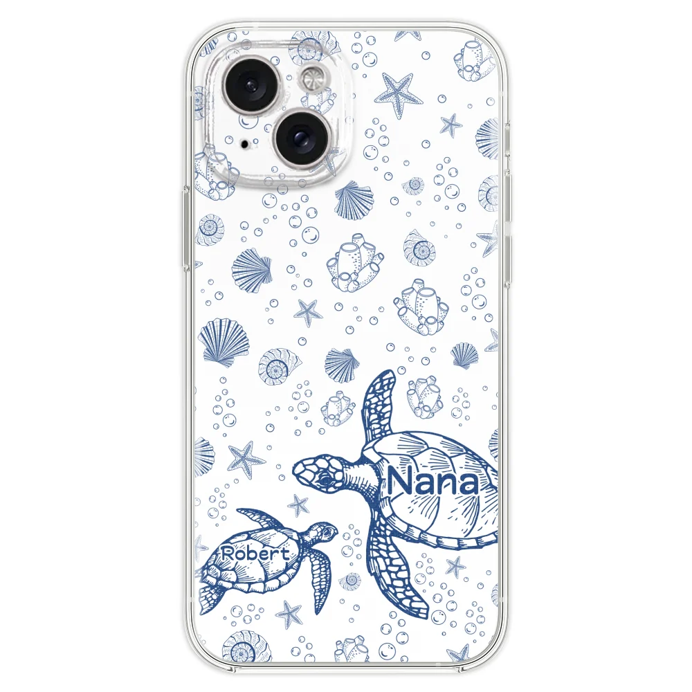 Turtle Grandma - Personalized Custom Phone Case - Image 20