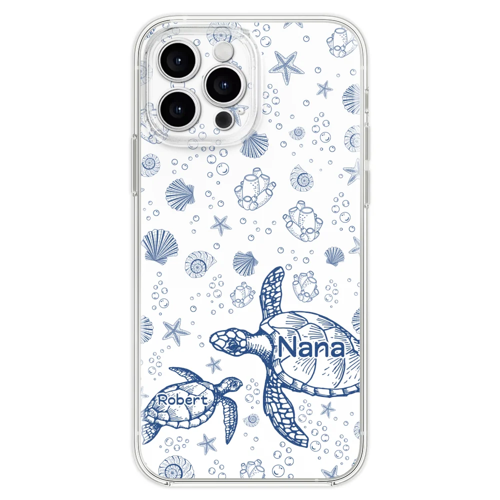 Turtle Grandma - Personalized Custom Phone Case - Image 21