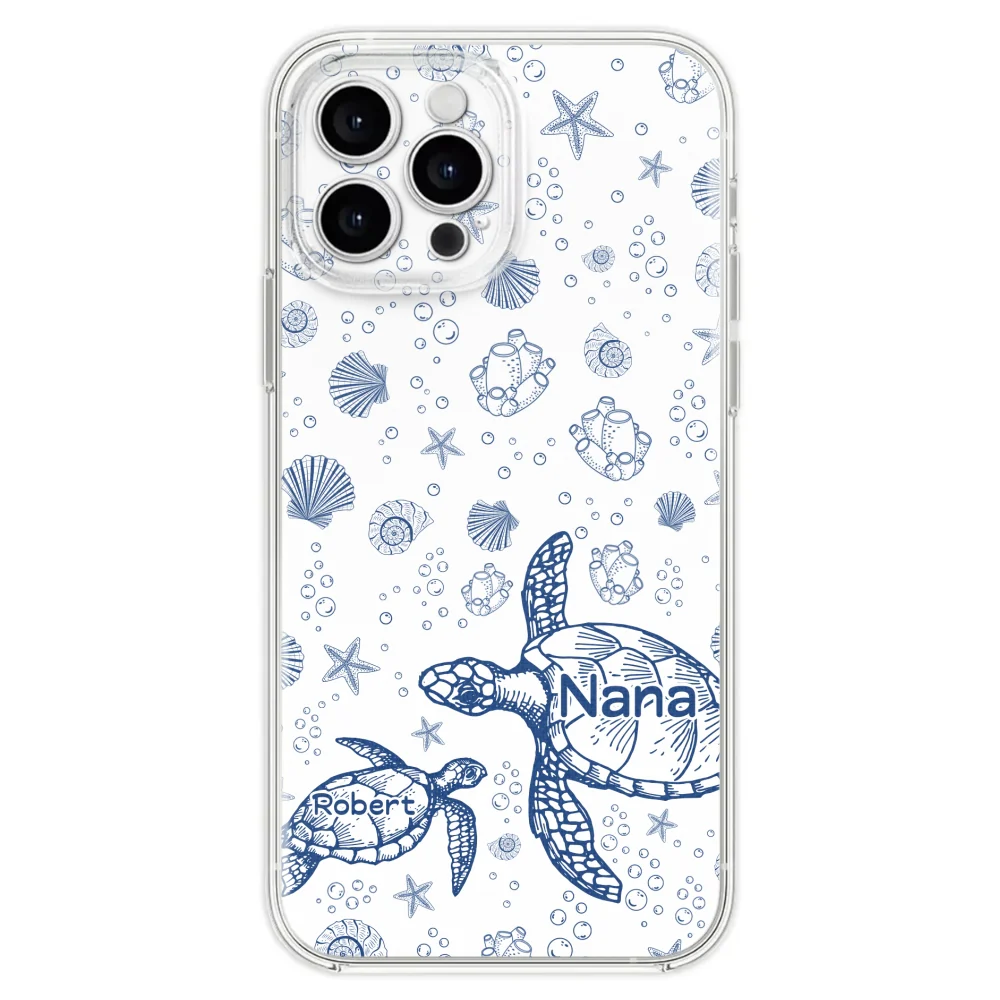 Turtle Grandma - Personalized Custom Phone Case - Image 26