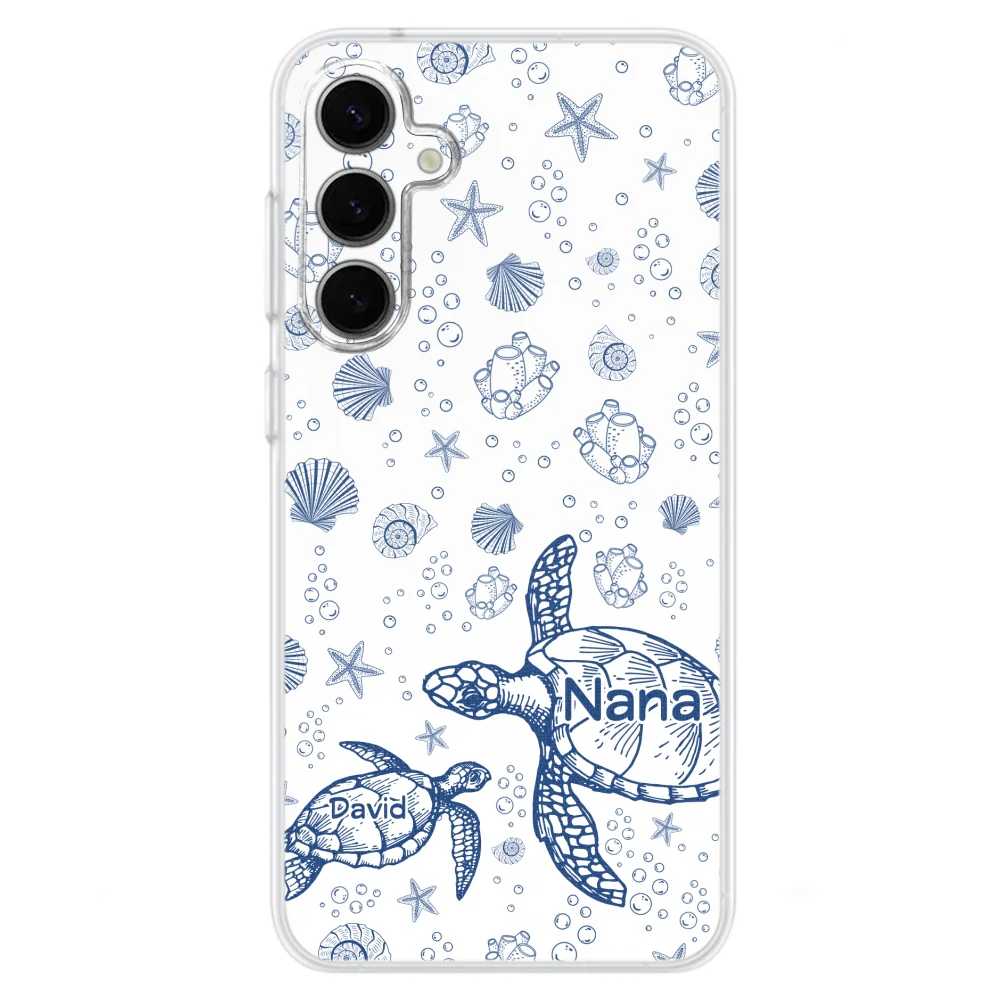 Turtle Grandma - Personalized Custom Phone Case - Image 29