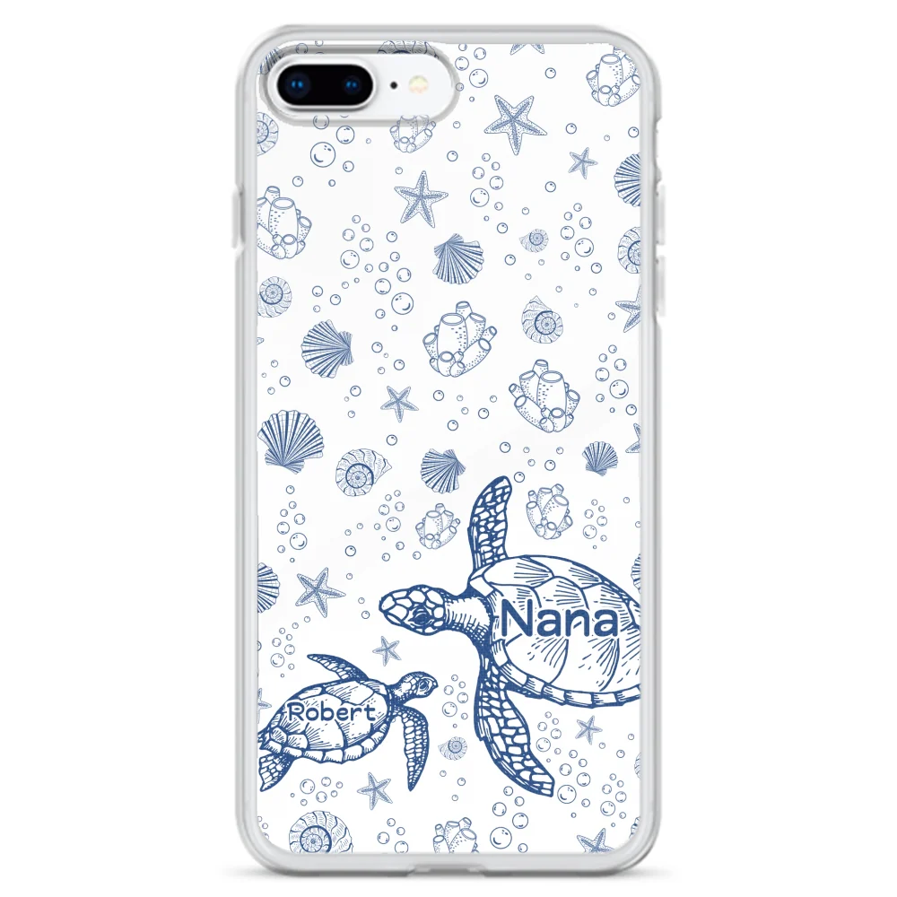 Turtle Grandma - Personalized Custom Phone Case - Image 6