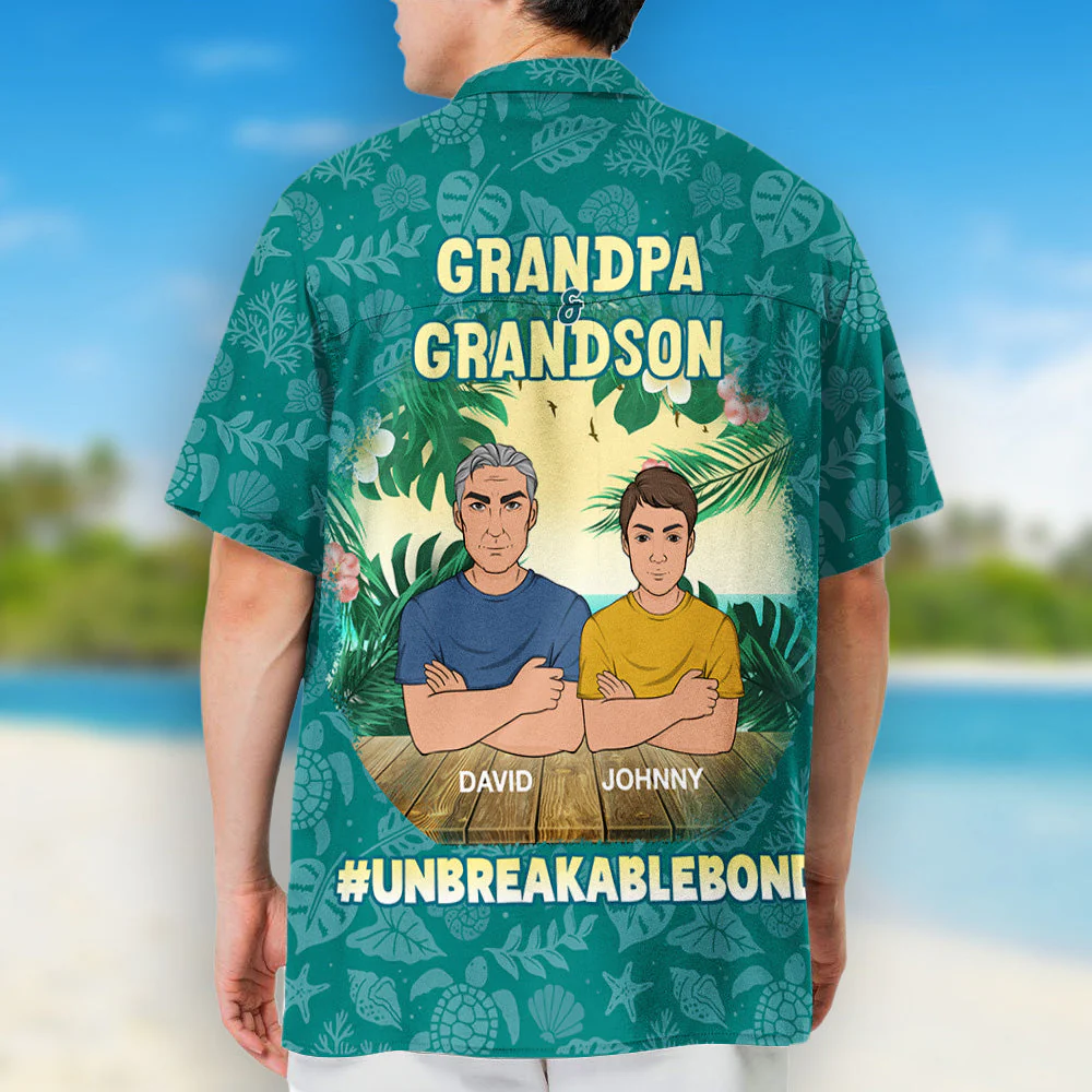 Unbreakable Bond - Personalized Custom Hawaiian Shirt - Image 4