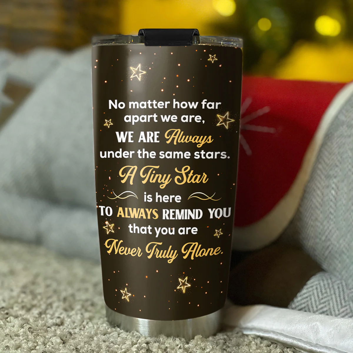Under The Same Stars - Personalized Custom Tumbler - Image 3