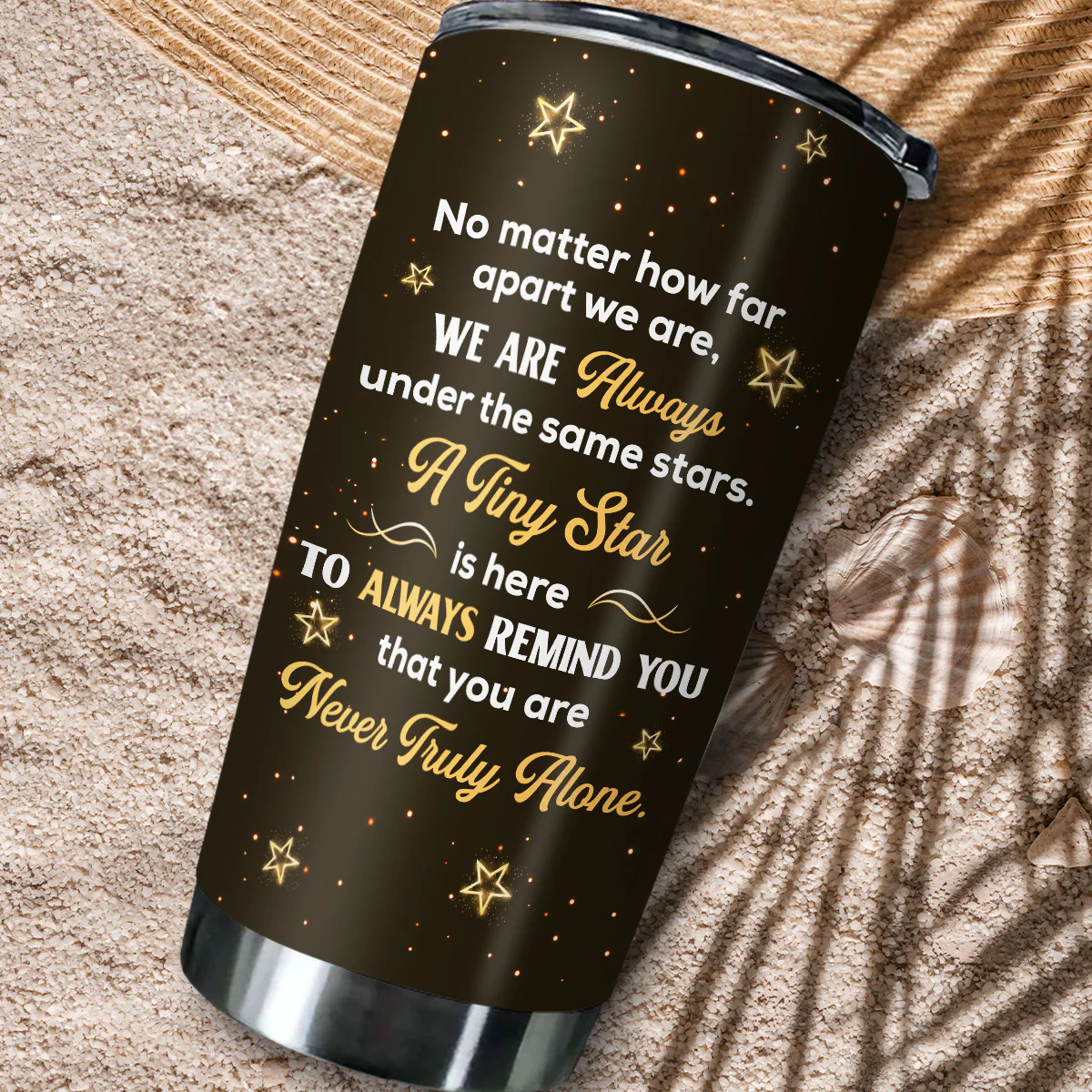 Under The Same Stars - Personalized Custom Tumbler - Image 5