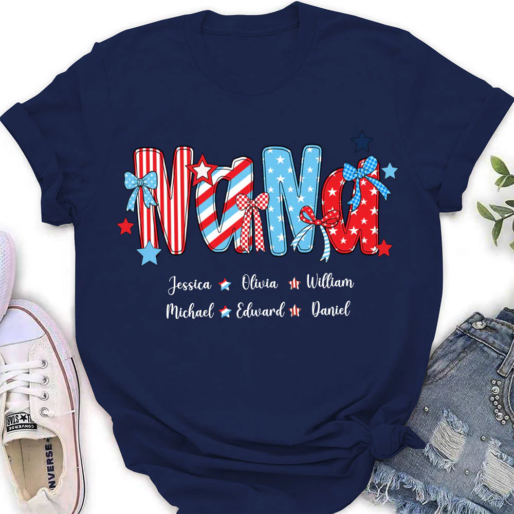 United Free Love From Grandma - Personalized Custom Shirt - Image 5