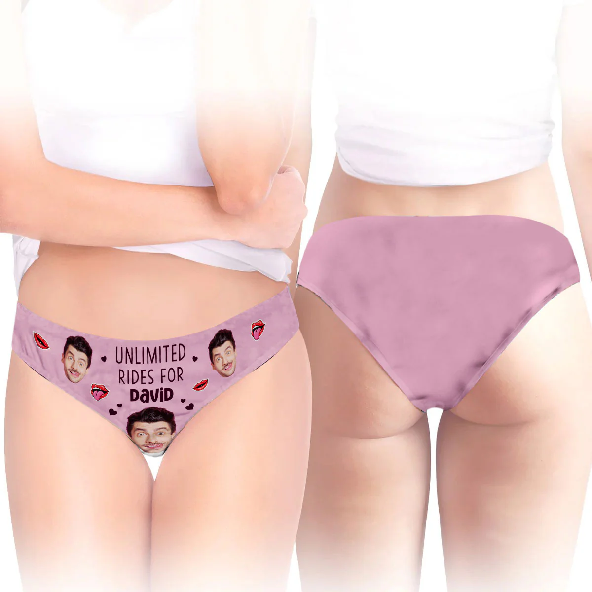 Unlimited Rides Version 2 - Personalized Women Briefs - Image 4